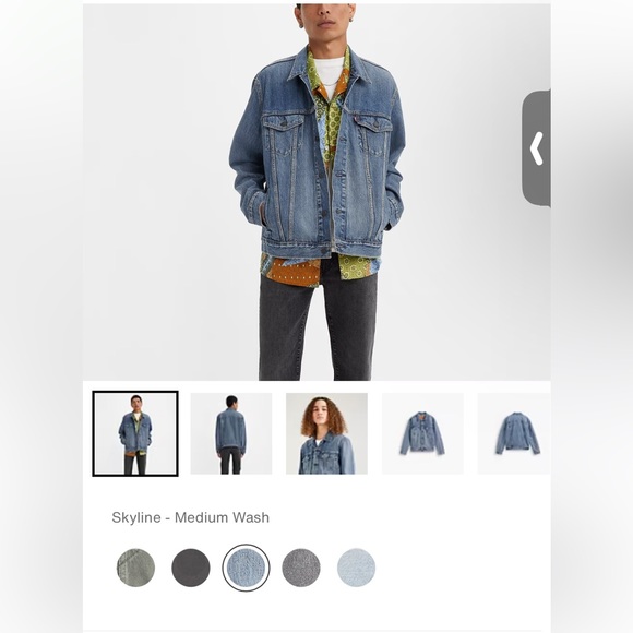 Men’s Levi’s Trucker Jacket - Picture 3 of 4